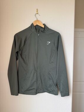 Gymshark Green Training Jacket Size Medium